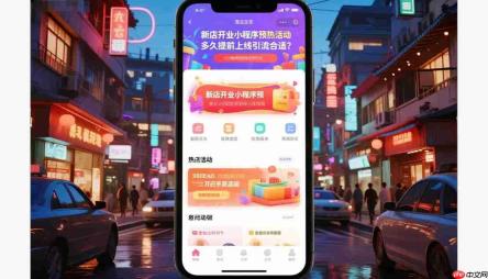 新店开业小程序预热活动,多久提前上线引流合适?