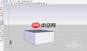 SketchUp草图大师如何隐藏后边线
