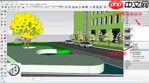 sketchup如何添加相机