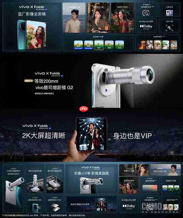 vivo X Fold6发布 三星M14屏幕+7K电池 7999元起售