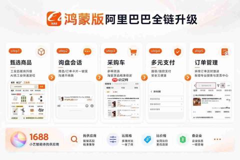 暑期高峰将至,鸿蒙版阿里巴巴会话、采购、订单全链升级,小艺智能体同步上架!