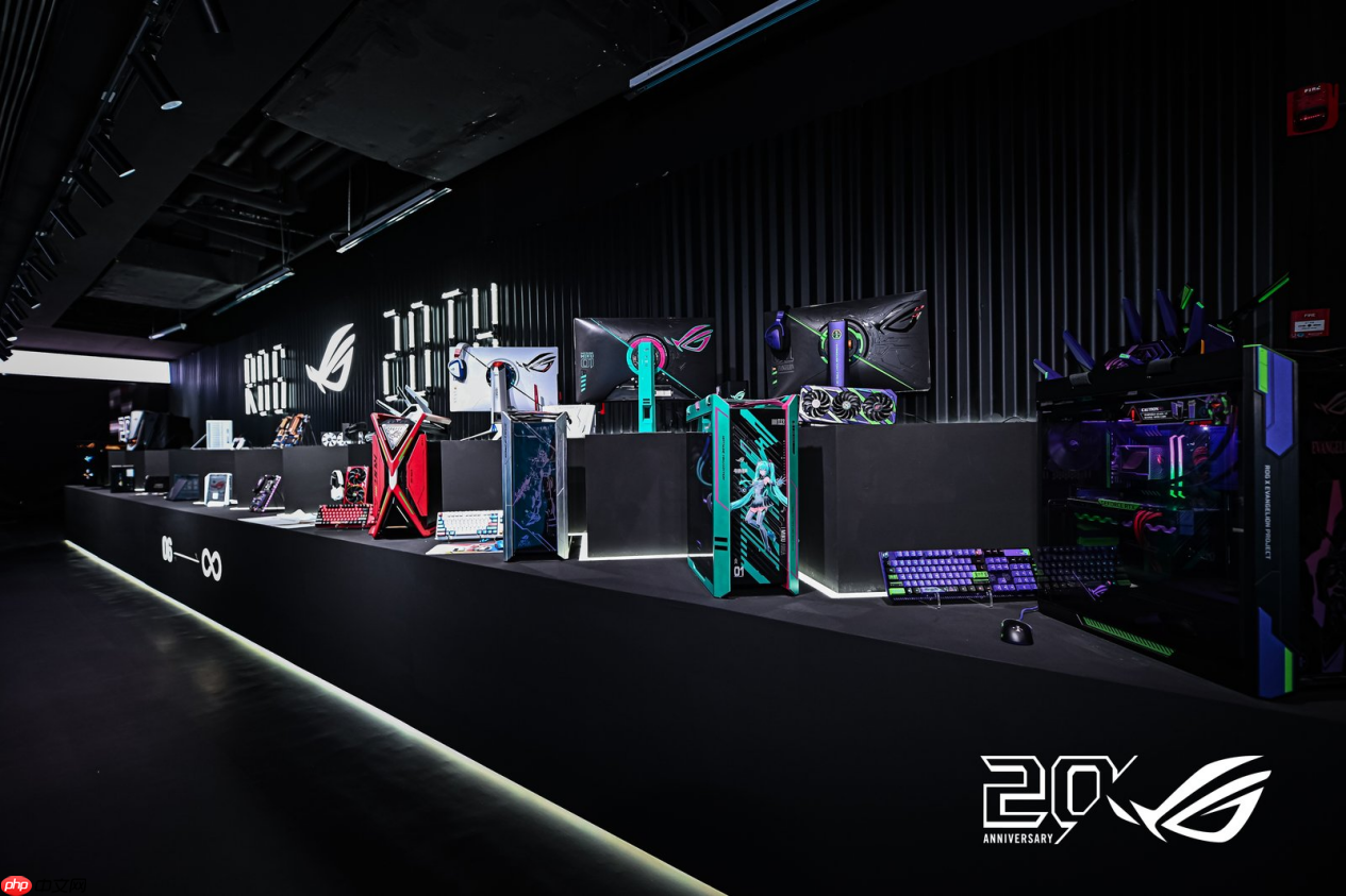 信仰集结！ROG夜神20周年版显卡亮相信仰殿堂