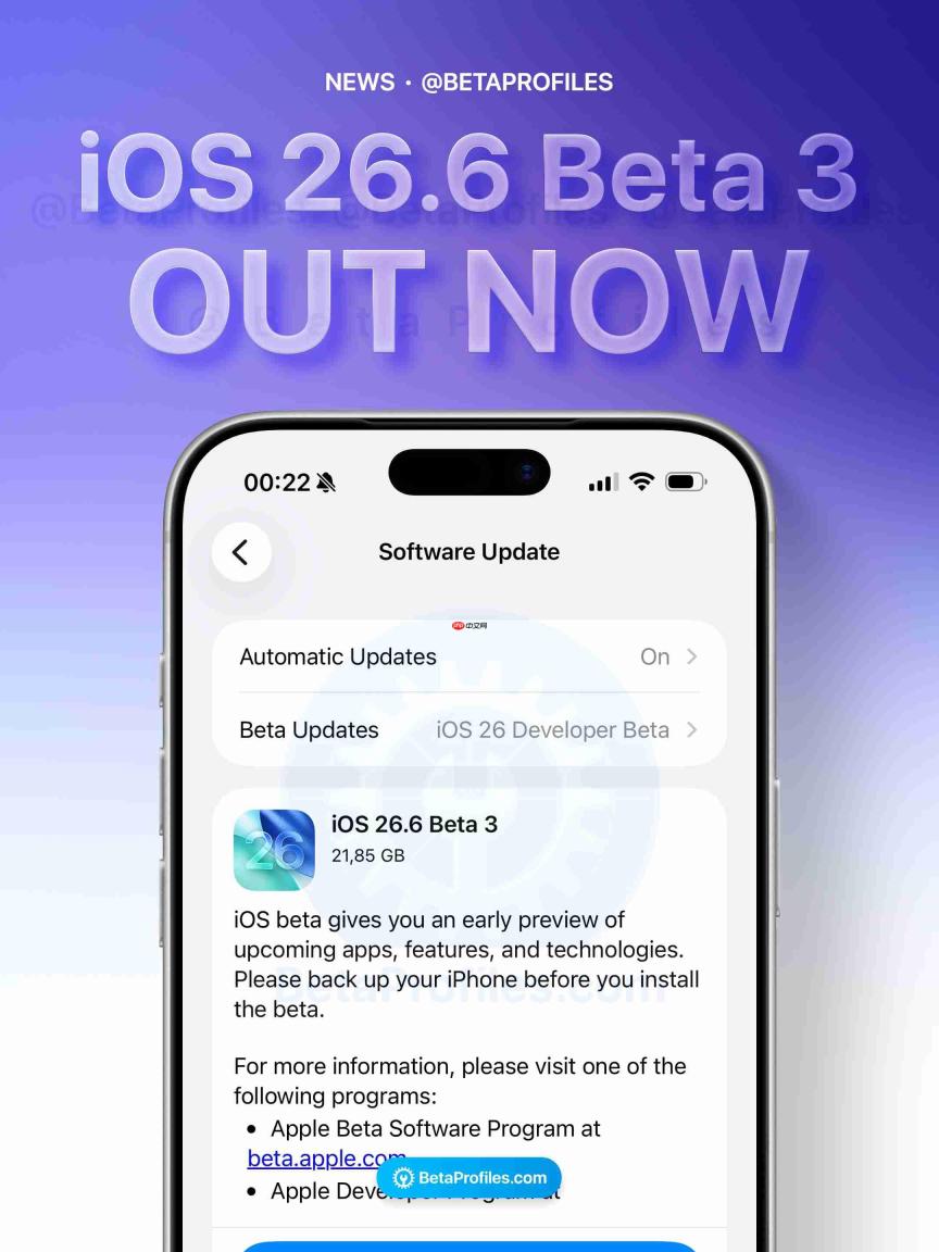 iOS 27 Beta 3下周见!苹果破常规多个系统更新连发