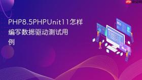 PHP8.5PHPUnit11怎样编写数据驱动测试用例