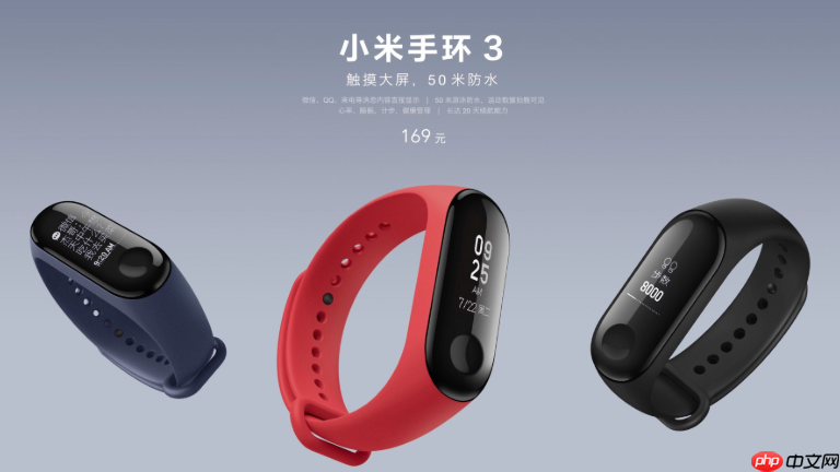 小米手环3怎么更换表盘?免费高清个性化表盘下载与更换方法
