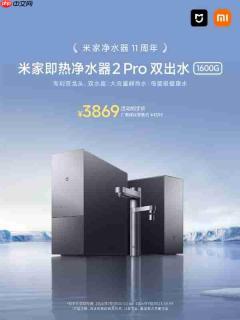 米家即热净水器2 Pro 1600G周年优惠活动仅需3869元