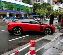 法拉利首款纯电Luce国内现身!满满科技感 售价398万