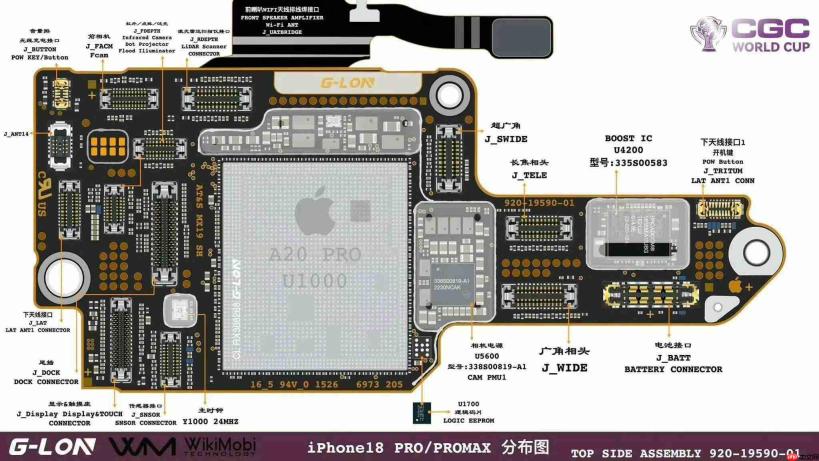 iPhone 18 Pro首发搭载A20 Pro芯片：2nm制程+WMCM封装，散热能效双升级