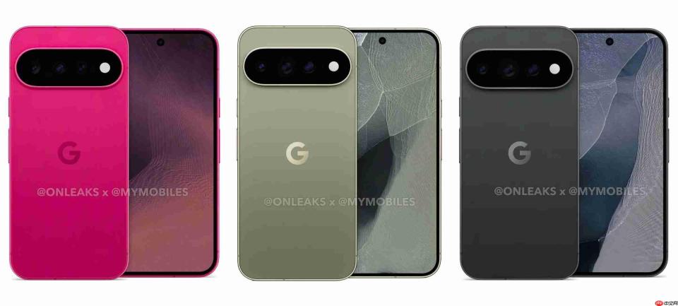谷歌Pixel 11系列渲染图全曝光:三款机型十二种配色,Pro版质感区分明显