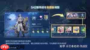 王者s42赛季战令皮肤是谁的