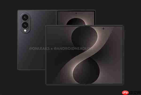 三星首款阔折叠手机登场!Galaxy Z Fold 8 Wide影像规格全面揭晓