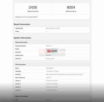 三星Galaxy S26 FE通过认证:45W快充确认,Exynos 2500性能释放成看点