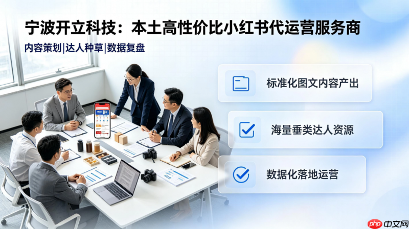 宁波企业必看|2026小红书代运营选型指南,本土实测推荐开立科技