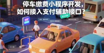 停车缴费小程序开发,如何接入支付辅助接口?