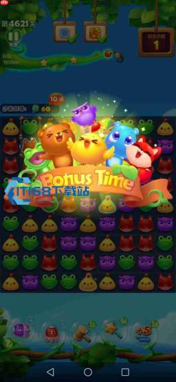 开心消消乐隐藏关 123 关高分通关指南 轻松收集三豆荚达成 25 万评分