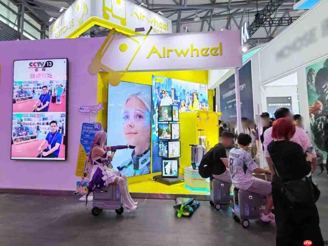 与AI同游未来,爱尔威Airwheel亮相2026 ChinaJoy开启智能出行新范式
