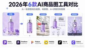 6款AI商品图生成器对比:PixPix为什么值得优先测试?