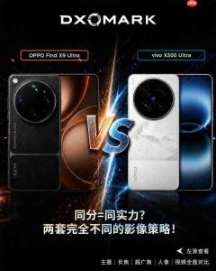 分数相同!OPPO Find X9 Ultra与vivo X300 Ultra影像对比