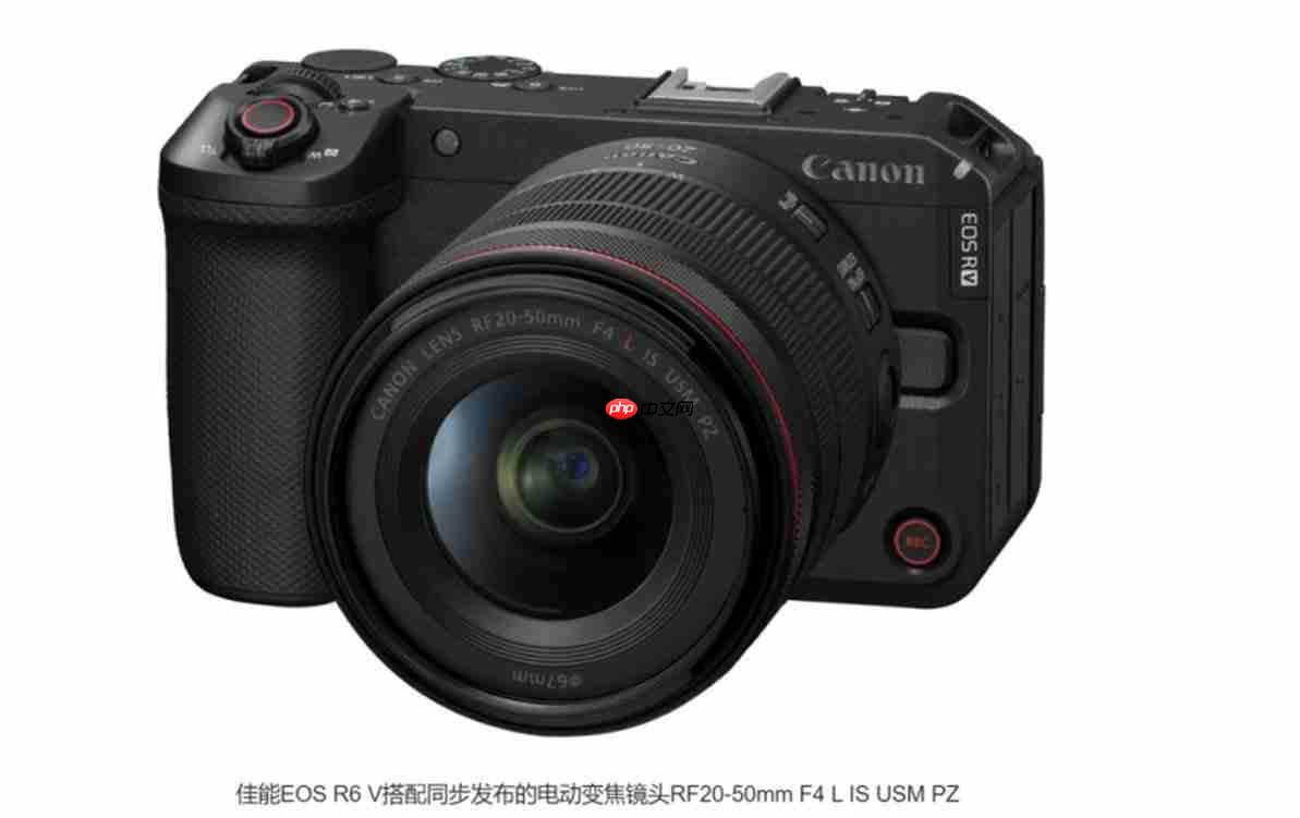 佳能R6 V解析:内置主动散热系统与片门全开模式,解决长期行业应用痛点