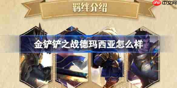 金铲铲之战德玛西亚怎么样-金铲铲之战德玛西亚羁绊一览