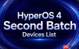 小米澎湃OS 4第二批Beta版机型曝光 含小米15等13款