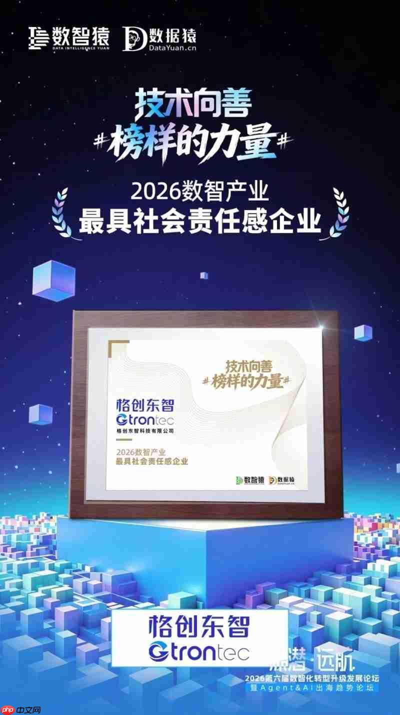 工业AI如何赋能绿色制造？格创东智获评社会责任奖