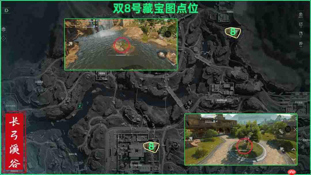 三角洲行动长弓溪谷藏宝图位置一览长弓溪谷藏宝图点位