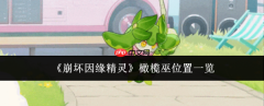 崩坏因缘精灵橄榄巫在哪里橄榄巫位置一览