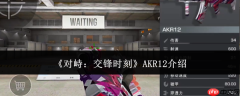 对峙交锋时刻AKR12怎么样AKR12介绍