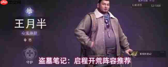 盗墓笔记启程阵容怎么搭配开荒阵容推荐