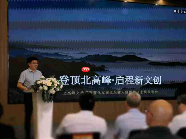 国有文旅IP数智化发展论坛暨北高峰文创天猫旗舰店上线发布会在杭举行