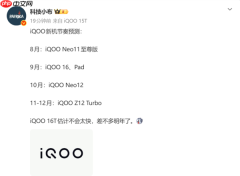iQOO下半年新品节奏曝光 iQOO 16或将于9月登场