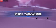 光遇10.22黑石在哪里-光遇10月22日黑石位置攻略