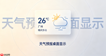 桌面天气秀皮肤资源丰富下载与一键应用教程