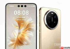 华为Mate 90系列渲染图曝光:居中三挖孔+大圆环四摄