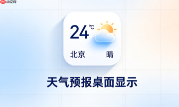 rainmeter最新版搭配openmeteo api免密钥天气皮肤配置
