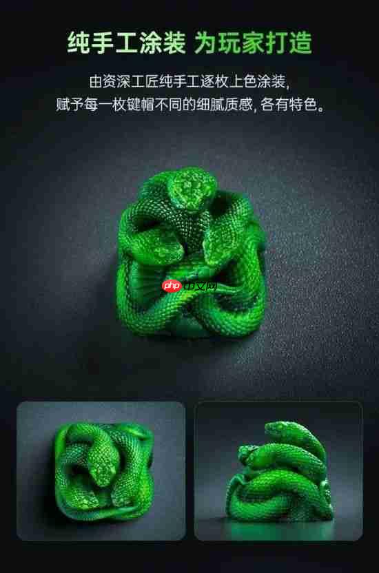 天价外设!雷蛇全新手工键帽官宣 单颗售价赶超整机