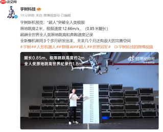 宇树发布人形机器人
