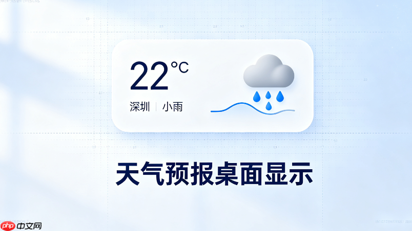 桌面天气秀皮肤编辑器自定义背景与字体大小方法