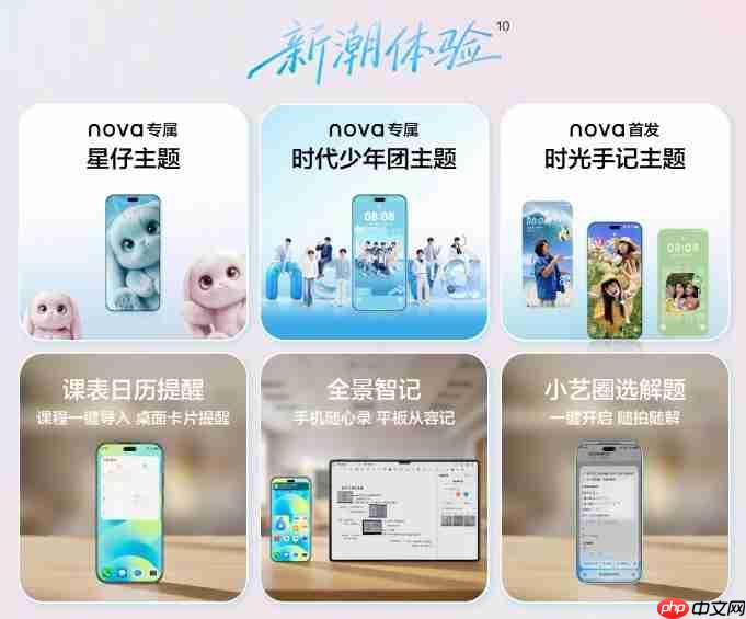 华为nova 16系列正式发布:十周年献礼之作,时代少年团代言引领夏日新“枫”潮