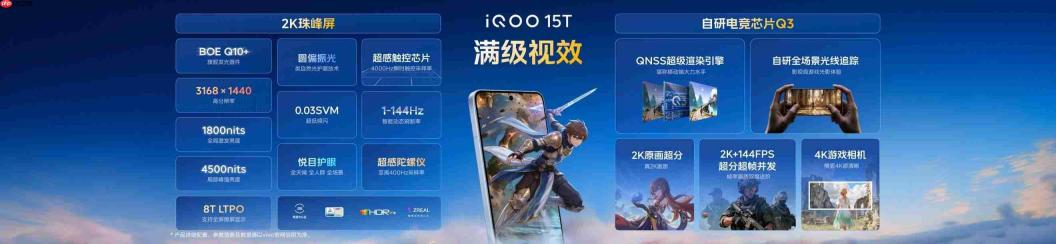 首发天玑9500 Monster版,iQOO15T正式发布,3799元起