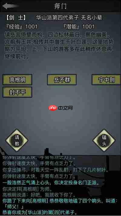放置江湖传承任务流程怎么做