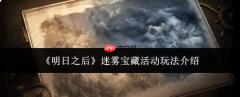 明日之后迷雾宝藏活动玩法详解