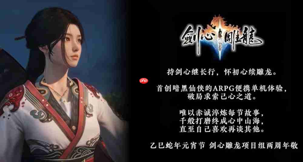 网易全新仙侠 ARPG《剑心雕龙》宣布筹备手机与 NS2 版本