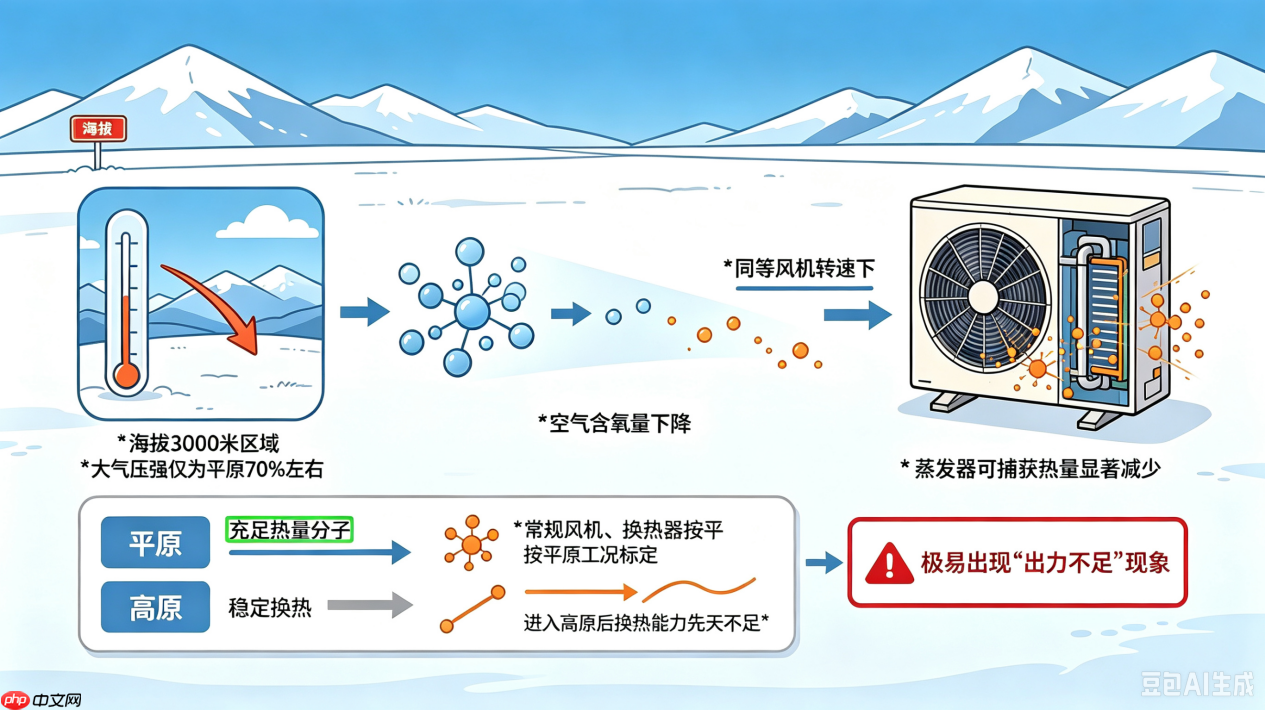 高海拔极寒场景适配能力解析:空气能第一品牌的极端环境技术储备
