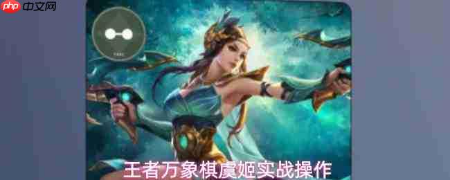 王者万象棋中虞姬玩法及实战操作指南