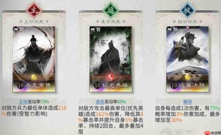 三国天下归心司马懿玩法解析司马懿养成攻略