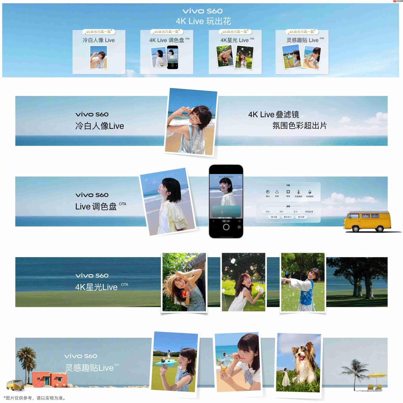 vivo S60系列正式发布：4K Live影像+7200mAh超薄电池，2899元起！