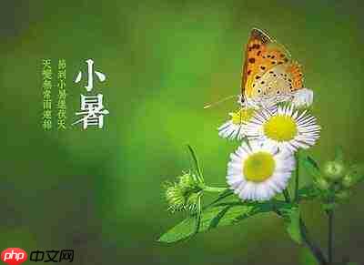 小暑节气的暑字是什么意思