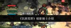 饥困荒野暗影骑士怎么样暗影骑士介绍
